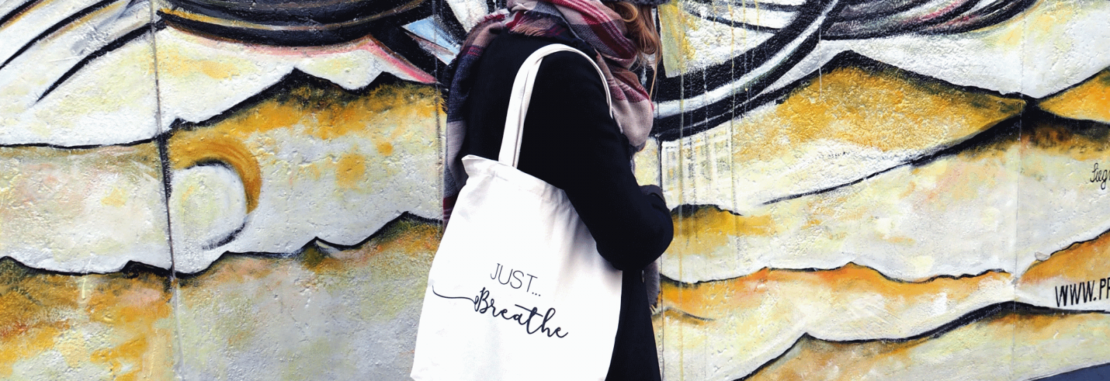 Hunter and the fox banner image just breathe tote bag2